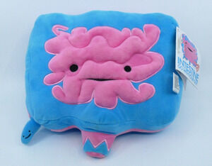 NWT Intestine I Heart Guts Plush with Original Tag